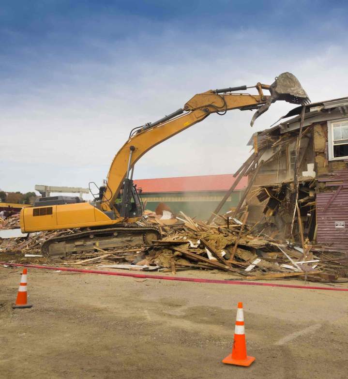 Démolition à Villeneuve-sur-Lot