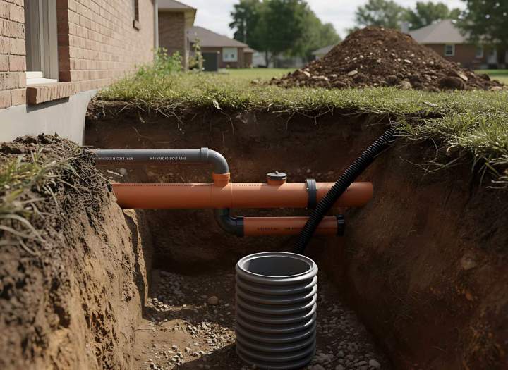 Raccordement tout-à-l'égout Villeneuve-sur-Lot