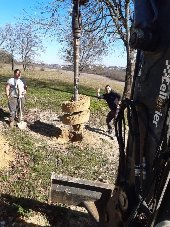 Terrassement à Villeneuve-sur-Lot